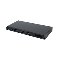 Casing Komputer Rak Mount 1U 2U Kustom OEM dari Lembaran Aluminium untuk Server Micro ATX