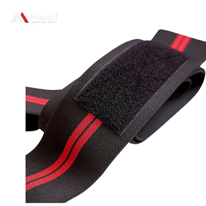 Rodilleras de neopreno unisex de alta calidad, logotipo personalizado, venta al por mayor, equipo de levantamiento de pesas para gimnasio, herramienta de entrenamiento resistente - Product Image 3