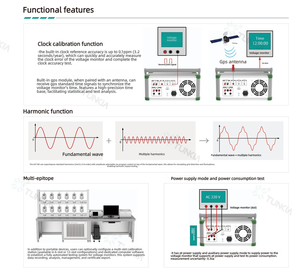 Monitor de Voltaje Tunkia <span class=keywords><strong>TD1100</strong></span>, Clase 0.02, Fuente Integrada para Precisión, Armónicos y Prueba de Frecuencia Calificada - Product Image 6