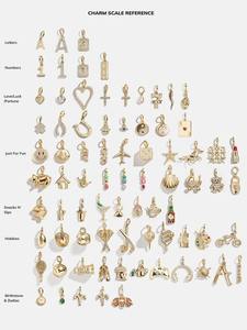 Custom 18K Gold Plated Heart Pendant Necklace Fashionable Zirconia Sparkling Charm Brass Material Custom <strong>Jewellery</strong> - Product Image 2