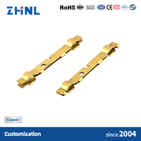 Multiprise à 3 broches avec inserts vissés en laiton pour pièces électriques, matériaux de contact électrique, rallonge