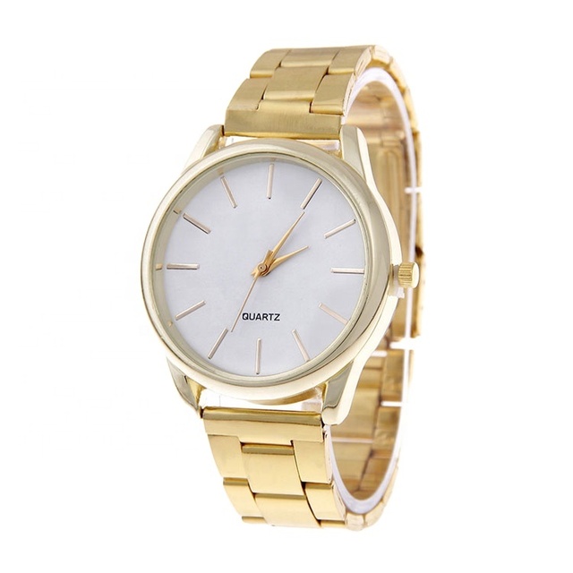 Fashion Metal Chrono Ipg Gold Plating Watch