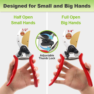 Ánh nắng mặt trời chất lượng hàng đầu thả rèn bỏ qua <span class=keywords><strong>pruner</strong></span> nhỏ gọn cắt cỏ pruners Orchard chi nhánh máy cắt kéo cắt tỉa máy - Product Image 3