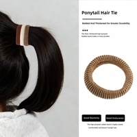 Nouveaux élastiques à cheveux pour femmes, style naturel, haute élasticité, multicolores, mignons, pour queue de cheval, design circulaire, accessoires pour cheveux de fille