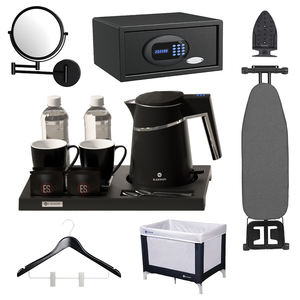 Planche <span class=keywords><strong>à</strong></span> <span class=keywords><strong>repasser</strong></span> pliable en métal avec hauteur réglable, fonctionnelle pour les hôtels - Product Image 6