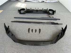 Kit de carrosserie Caspristo amélioré pour <span class=keywords><strong>Audi</strong></span> R8 <span class=keywords><strong>2023</strong></span> modèle de voiture jupes latérales de lèvre avant Canards de pare-chocs Kit de carrosserie en fibre de carbone - Product Image 3