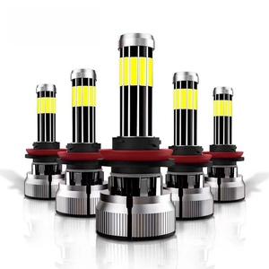 หลอดไฟหน้ารถยนต์แบบ 10 ด้าน รุ่น H4/H7/H1 กำลังไฟ 50W ความสว่าง 10000lm แสงขาว 6000K หลอดไฟ LED สำหรับรถยนต์ 12V รับประกัน 2 ปี - Product Image 3