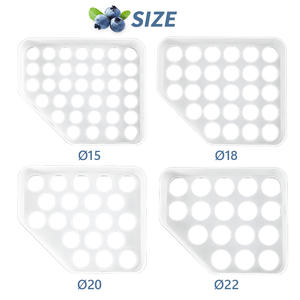 Panier de cueillette de myrtilles en plastique PP avec plateau de tamisage, collecteur de fruits pour la maison et le jardin - Product Image 2
