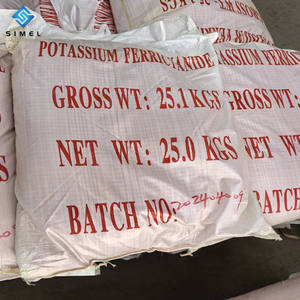 Polvo de cristal de ferricianuro de potasio de grado industrial de alta calidad a granel 25kg CAS 13746-66-2 Precio de ferricianuro de potasio - Product Image 5