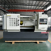 Tour CNC horizontal à lit plat CK6150 de haute précision et haute précision, à broche unique, moyenne capacité, GSK Chine