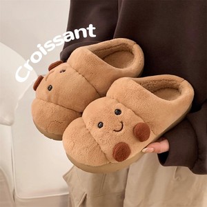 XIXITIAO Pantuflas de Peluche con Forma de Pan, Cálidas, Antideslizantes, para Parejas, Pantuflas de Invierno para Interiores, Venta al por Mayor - Product Image 4