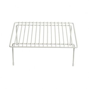 Set of Two Durable Iron <b>Storage</b> Shelf <b>Rack</b> Organizers Metal Countertop <b>Kitchen</b> Countertops for Streamlined <b>Storage</b> - Product Image 1