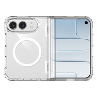 Coque magnétique intégrée pour iPhone Duo Cover, ultra-fine, compatible avec iPhone 18 Fold, en TPU + PC 2,5 mm, anti-jaunissement, anti-chute