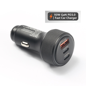 USB PD 45W 30W Type C ที่ชาร์จในรถ<span class=keywords><strong>ย</strong></span>นต์แบบ USB ชนิด C อะแดปเตอร์ที่ชาร์จในรถ<span class=keywords><strong>ย</strong></span>นต์แบบเร็ว3.0 QC สำหรับ iPhone - Product Image 1