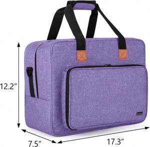 Échantillon gratuit : Sac de rangement pour machine à coudre, outils de couture et accessoires, avec fermeture éclair - Product Image 2