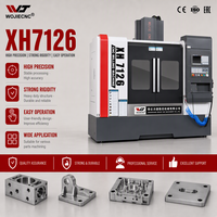 Centre d'usinage vertical de haute précision XH7126, fraiseuse CNC pour métaux BT40 8000 tr/min pour perçage, taraudage, alésage de pièces automobiles