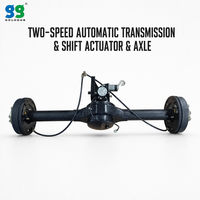 Eje Trasero Eléctrico Integrado de 5kW 10kW 72V FC2A60 con Transmisión Automática de Dos Velocidades para Triciclo Eléctrico y Mini Camión de Carga