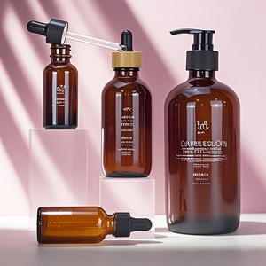 Custom Skincare Serum Oil <b>Bottle</b> 1oz 2oz 4 oz 120ml 30ml Green Blue Amber Tincture <b>Dropper</b> boston Glass <b>Bottle</b> - Product Image 4