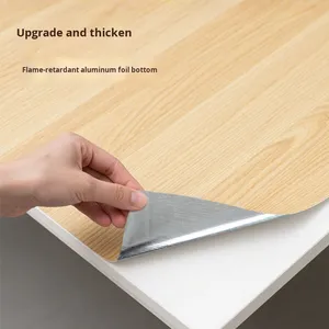 Rollo de Película de Vinilo con Textura de Madera de PVC |   <span class=keywords><strong>Papel</strong></span> <span class=keywords><strong>Adhesivo</strong></span> <span class=keywords><strong>para</strong></span> Renovación de Muebles - Product Image 1