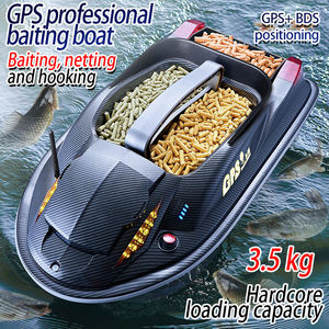 <span class=keywords><strong>Bateau</strong></span> à appâts de pêche télécommandé GPS HJ817 2025 amélioré, capacité de charge de 3,5 kg, détecteur de poissons, noir, 61x34x28 cm, pêche à la <span class=keywords><strong>carpe</strong></span> - Product Image 3