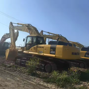 Machinerie lourde d'occasion, excavatrice hydraulique Komatsu PC450, roulement PLC, capacité de la benne de 2,1 m, puissance de 257 kW, moteur de 45 tonnes - Product Image 6