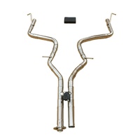 Échappement sport en acier inoxydable à haut débit pour Mercedes-Benz E550 CLS550 W212 W218 M278 4.7L V8 Biturbo