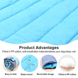 Tragbares Outdoor-Hundematten-Reise bett im klassischen Stil für Haustiere zum Camping - Product Image 5