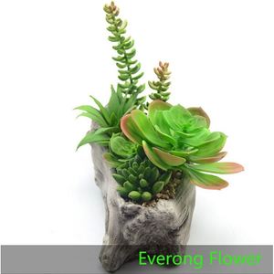 <span class=keywords><strong>Artificial</strong></span> planta suculenta em vaso planta para <span class=keywords><strong>home</strong></span> office decoração 1942037 mini planta - Product Image 4