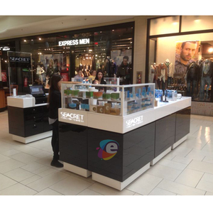 Perfume Cosmetic Kiosk Round Scent Makeup <strong>Shop</strong> Design <strong>Ol</strong> Scent Makeup <strong>Shop</strong> Design Cosmetic Store Round Salon OEM - Product Image 2