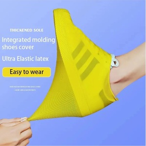 Couvre-chaussures imperméables réutilisables, résistants à l'usure, non épais, pour les voyages en plein air et le cyclisme - Product Image 2