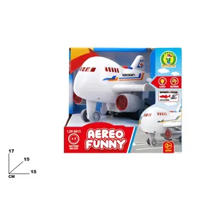 Aereo Funny Aircraft 15x15x17 Cm With <b>Lights</b> And Sounds For Kids 3+ Years - Product Image 1