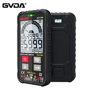 GVDA 6000 sayımlar otomatik aralığı NCV akıllı Multimetro test AC DC gerilim kapasite Ohm Hz metre Ture RMS dijital multimetre