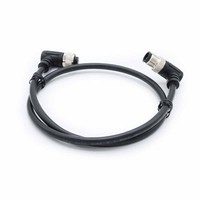 Konektor Bundar Tahan Air M5 M8 M12 Kustom 2 3 4 5 6 Pin Ip67 Ip68 Steker Kabel Tahan Air