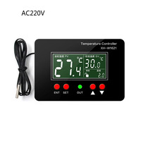 Thermostat numérique PID XH-W1621 DC12V/AC220V, contrôleur de température constante, marque OEM fabriqué au Guangdong, Chine, pour l'incubation