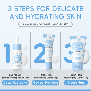 LAIKOU Set Skincare Anti-Età Illuminante OEM Personalizzato, Crema Viso Radiante al Niacinamide di Lusso per Donne, Tutti i Tipi di Pelle - Product Image 2
