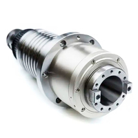 Spindle Pemotong CNC Kecepatan Tinggi dengan Penggerak Sabuk BT30 40 50 Penggantian Alat Otomatis BT40 Sambungan Nose Joint dengan Bantalan Inti Berkualitas Tinggi