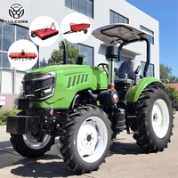 Tracteur agricole FULCORE à châssis plat, sécurité accrue, performance stable sur le terrain, pour travaux agricoles, livraison gratuite