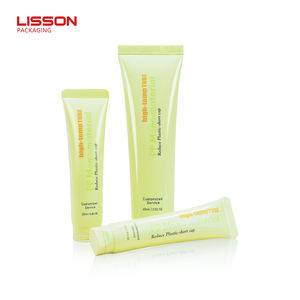 Tubo Cosmetico Vuoto Personalizzato in Plastica per Crema Solare e Detergente Viso, Confezione con Scatola e Tappo Flip Top a Basso Contenuto di Plastica - Product Image 4