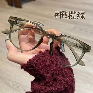 ใหม่สไตล์เกาหลีกรอบรูปไข่น้ำหนักเบาพิเศษ TR ป้องกันแสงสีฟ้าแว่นตาแบบเต็มกรอบยูนิเซ็กส์ 38052 ไฮเอนด์ลายกระดองเต่า - Product Image 4