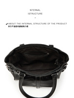 Sac fourre-tout de luxe vintage en cuir PU imperméable pour femme, grande capacité, multi-poches, été, polyester, double bandoulière