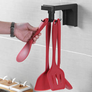 Crochets de cuisine modernes, crochet mural adhésif avec ventouse, support pour vaisselle de salle de bain et de cuisine - Product Image 3