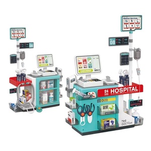 Nouveauté : Kit de jeu de rôle de médecin miniature stimulant avec lumière et son, jouets éducatifs interactifs en plastique pour les 5-7 ans - Product Image 1