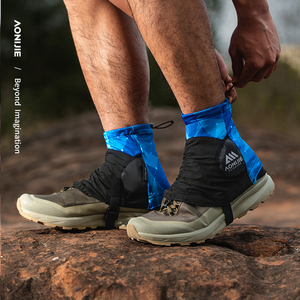 Guêtres de course réfléchissantes unisexes pour l'extérieur, couvre-chaussures pour randonnée, AONIJIE E941, nouvelle collection, offre spéciale - Product Image 1