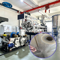 Ligne de production de feuilles PET de précision Sevenstars, machine extrudeuse de plastique APET CPET RPET pour feuilles d'emballage rigides transparentes