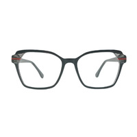Nouvelles lunettes Anti lumière bleue pour unisexe mode lunettes carrées Vintage surdimensionné clair lentille plate montures optiques
