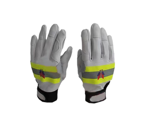 Gants de sauvetage incendie (QXSF-BS) - Gants de protection ignifuges et résistants aux coupures pour les opérations de lutte contre l'incendie et les interventions de secours d'urgence - Product Image 2
