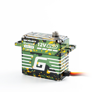 มอเตอร์เกียร์โลหะดิจิตอลไร้แปรงถ่าน GDW G45 45 กก. แรงบิดสูง 12V สำหรับรถบังคับวิทยุขนาดใหญ่ เรือบังคับวิทยุ อะไหล่เรือบังคับวิทยุ - Product Image 1