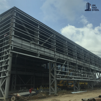 Kit de construction de bâtiment industriel en acier préfabriqué pour entrepôt, atelier, hangar, structure en acier commerciale