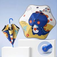 Parapluie Enfant Personnalisé Anti-UV Réfléchissant Anti-Réflexion Coupe-Vent Sécurité Manuelle LOGO Europe Pluie Soleil