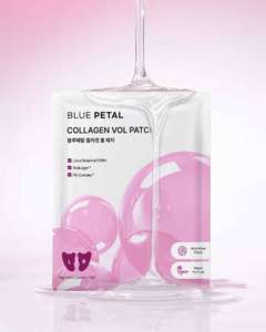 Bluepetal Collagène & Peptide Vol Patch Feuille de microfibre Type 10g 2patch 10pcs Soins hydratants pour un usage quotidien - Product Image 1